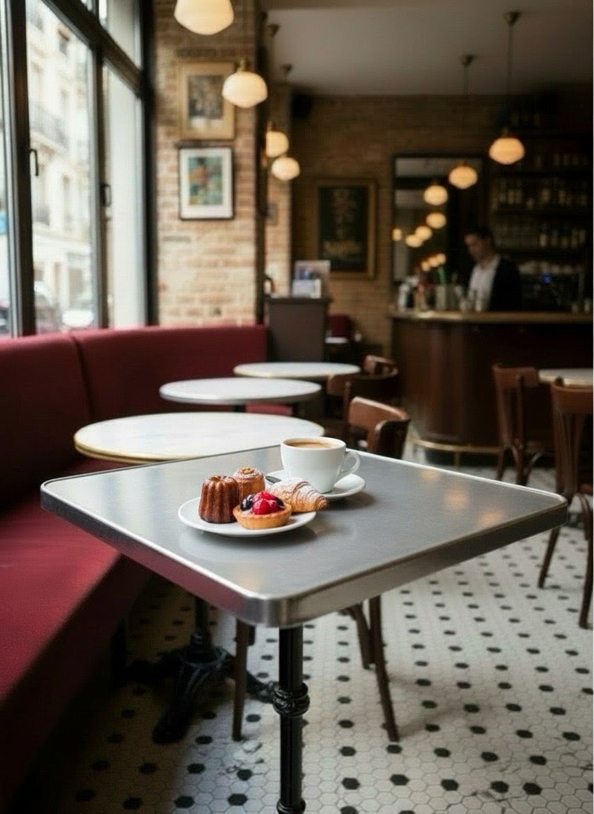 Plateau en Zinc sur mesures